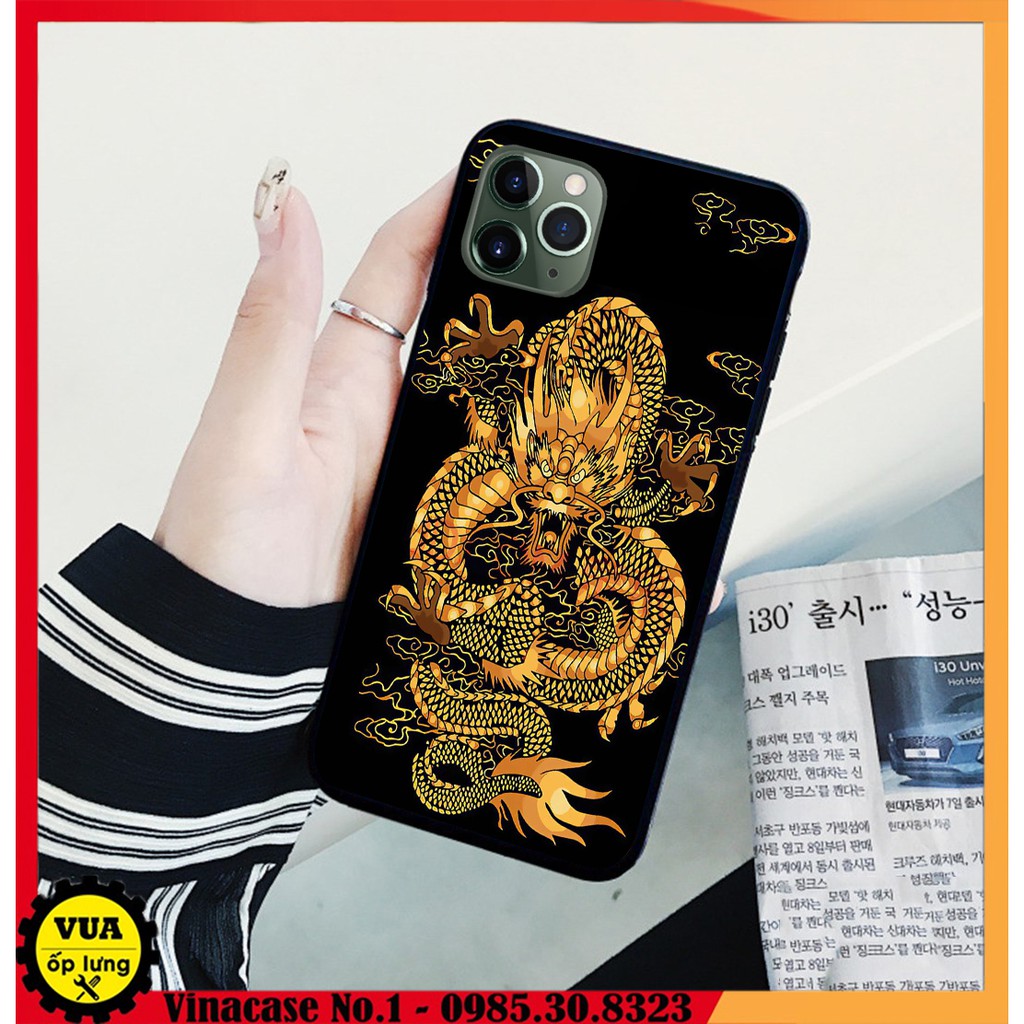 Ốp lưng Rồng vàng và Rồng đen cho điện thoại Iphone 11 - Iphone 11 Pro - Iphone 11 Pro Max - Phukienvinacase