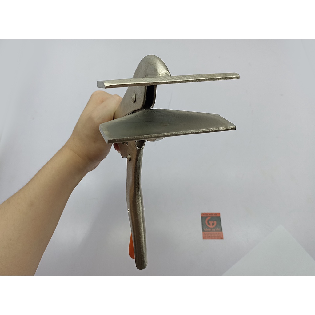 Kìm chết mỏ dẹt 10inch 250mm Kapusi K-8273