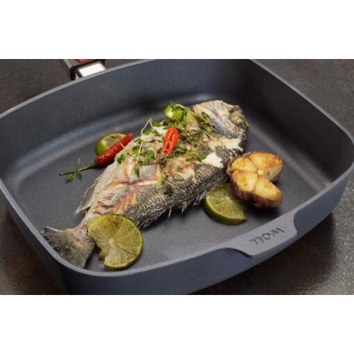 Chảo vuông có chuôi Woll Diamond Lite Fry Pan Square 26x26cm [nhập Đức chính hãng]