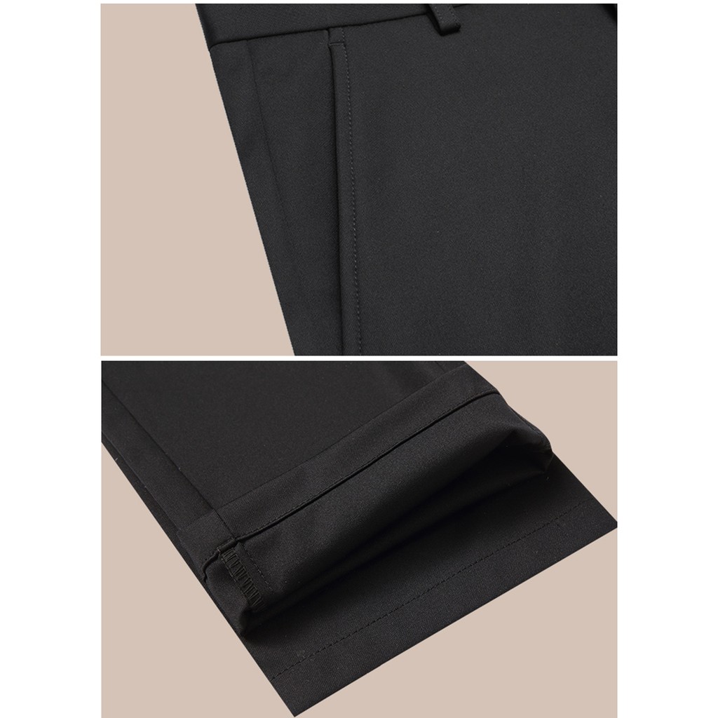 Quần âu nam màu ghi, xanh than và đen dáng ôm body Hàn Quốc | BigBuy360 - bigbuy360.vn