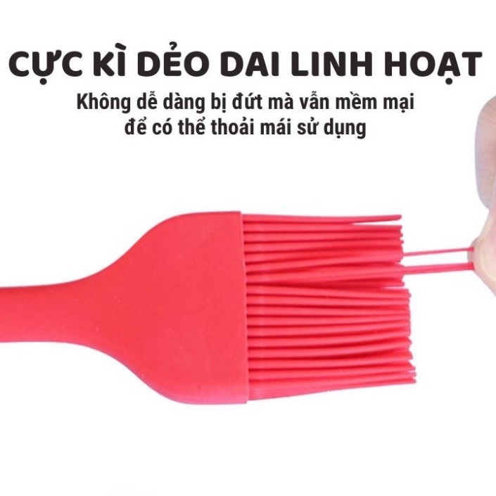 Chổi quét dầu ăn - Cọ quét dầu ăn silicon dùng cho nồi chiên không dầu