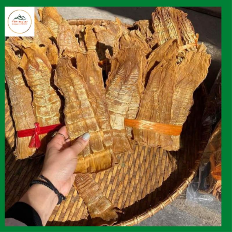 Măng khô loại măng bẹ, măng rừng sạch không hóa chất 1kg