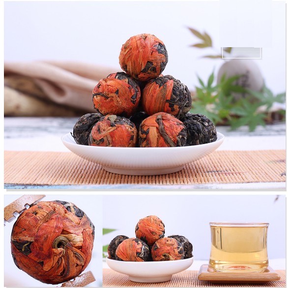 Trà phổ nhĩ nở hoa các vị tự chọn 10-50 viên - Chợ Thảo Dược Việt