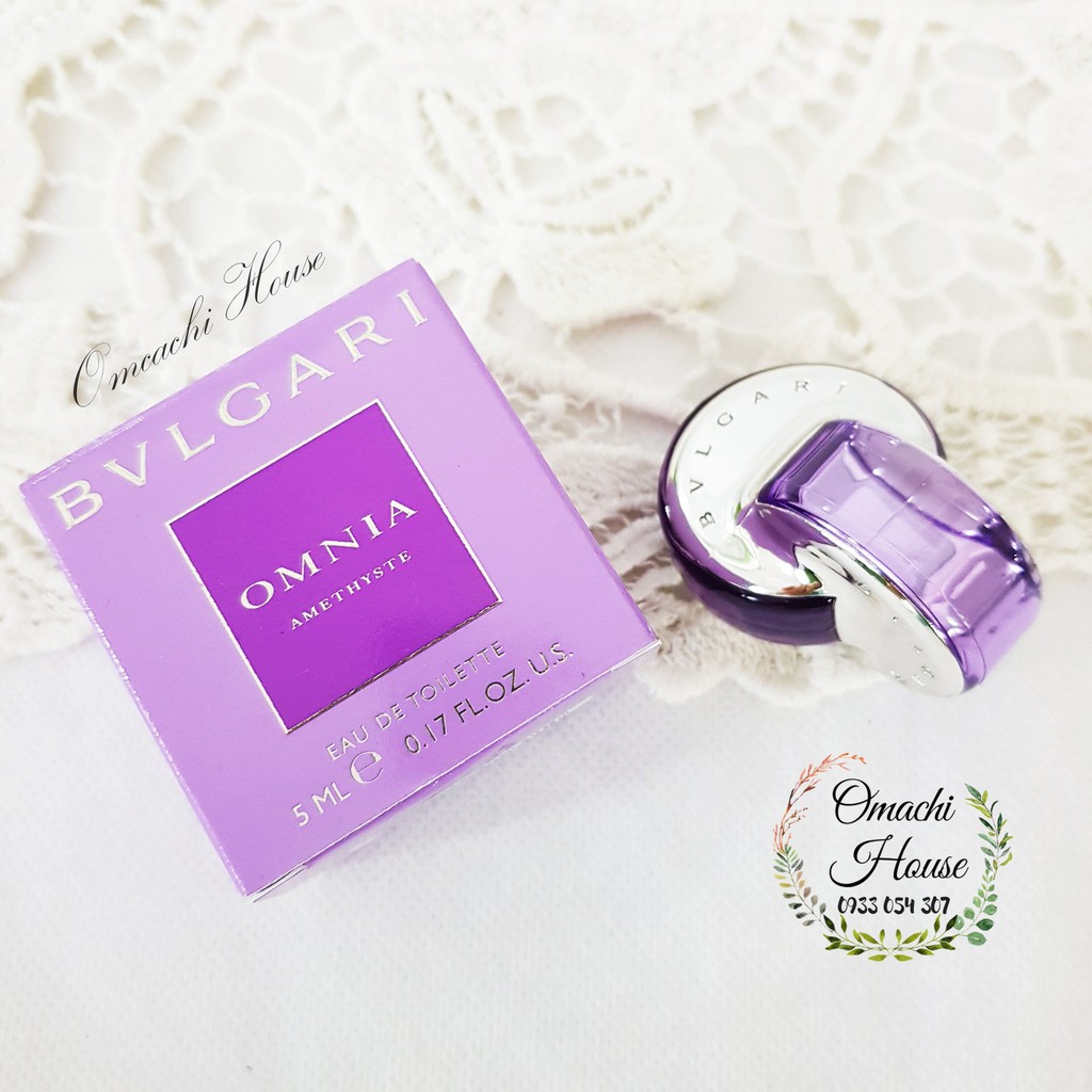 Nước Hoa Bvlgari Omnia Amethyste 5ml