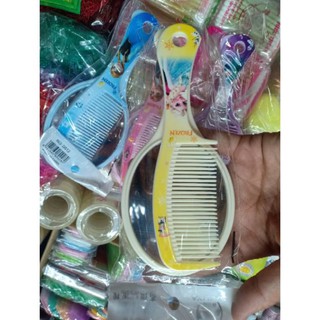 Combo gương kèm lượng in hình công chúa