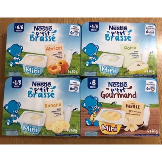 Lốc 6 hộp Váng sữa/ sữa chua Nestle, Bledina cho bé từ 6 tháng