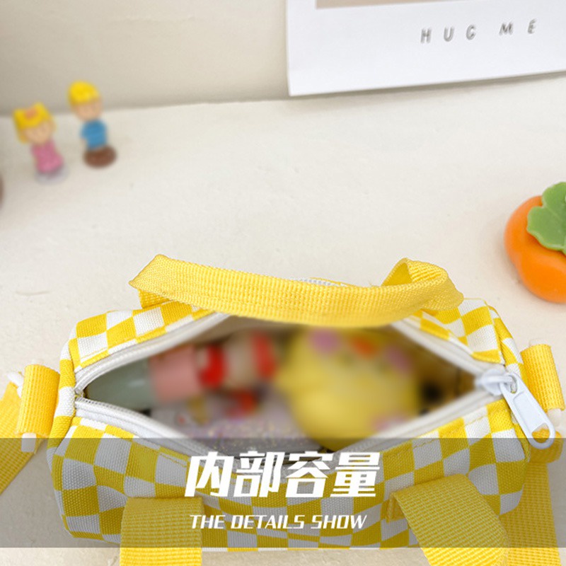 Túi Xách Đeo Vai Màu Tương Phản Thời Trang Hàn Quốc Cho Bé