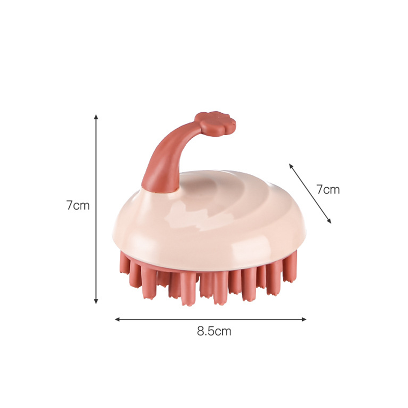[Hàng mới về] Lược gội massage da đầu mềm mại thiết kế hình dạng độc đáo sáng tạo