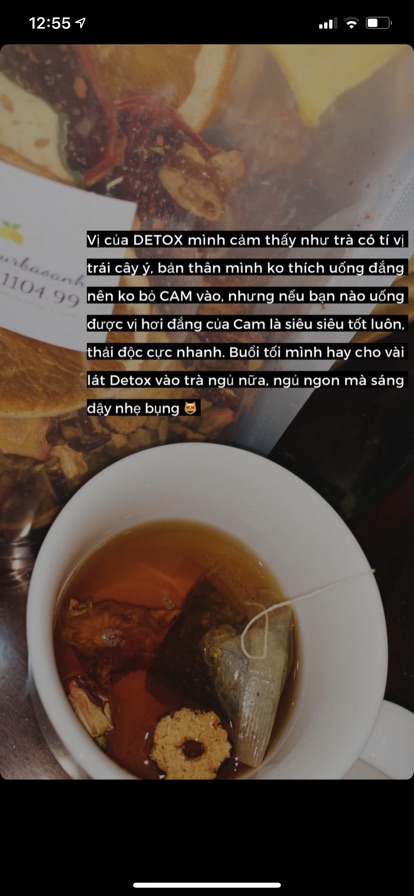 DETOX TRÁI CÂY SẤY HOMEMADE