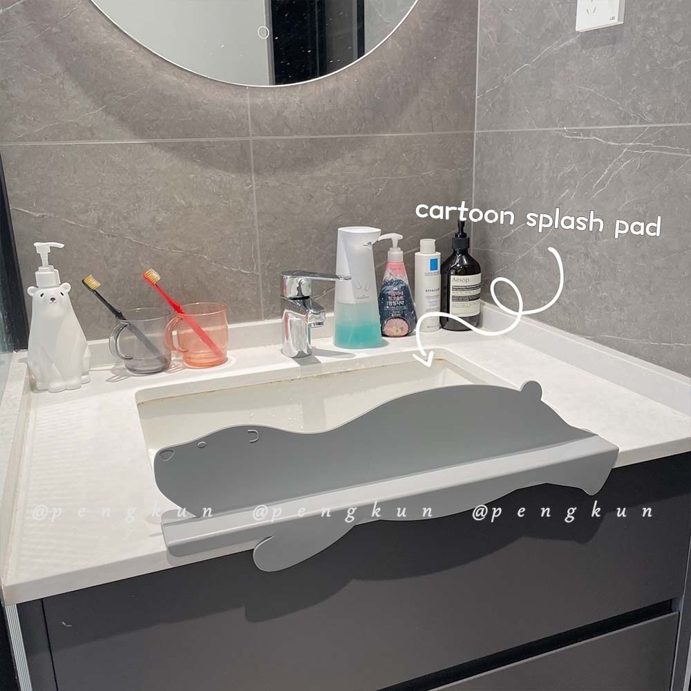 Tấm chắn nước bồn rửa chén - bát gắn bồn rửa chén tiện dụng -Tấm chắn bếp - Thanh chắn nước silicone mẫu mới siêu xinh