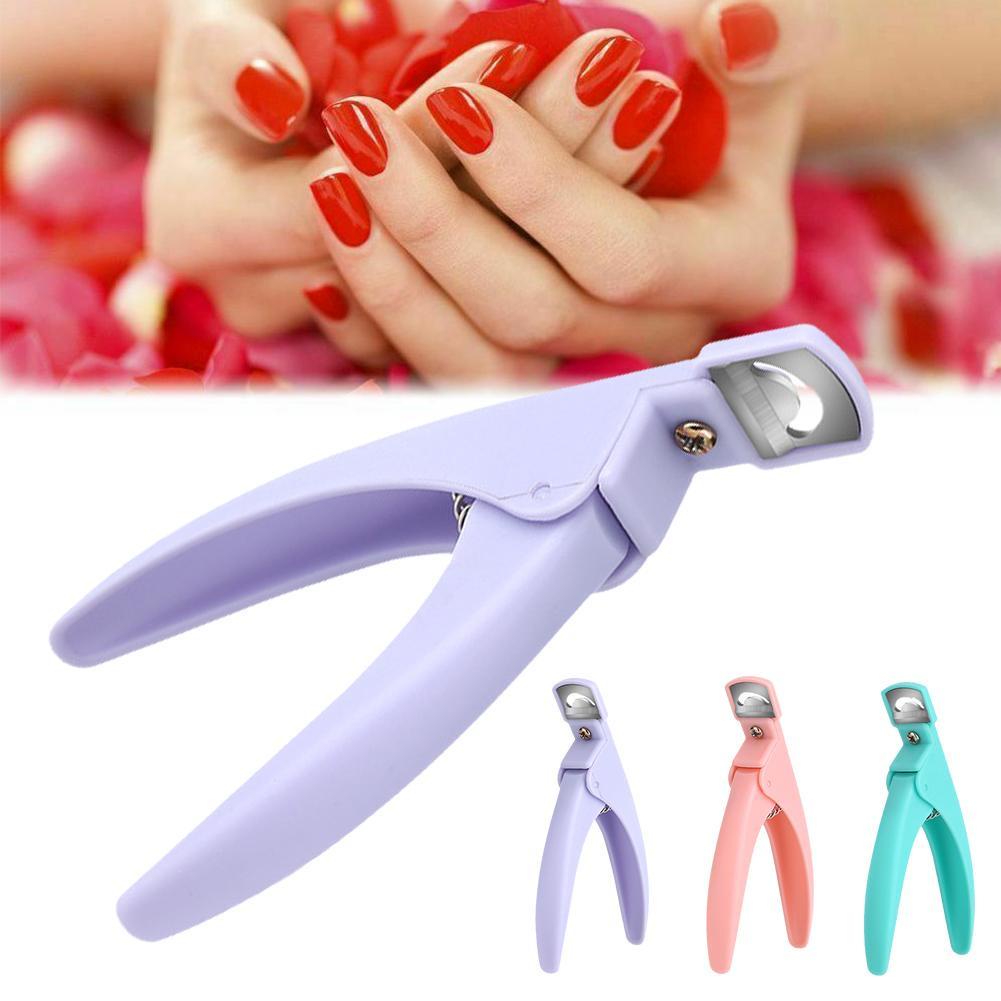 Kéo Cắt Móng Tay Giả Hình Chữ U Q4T9