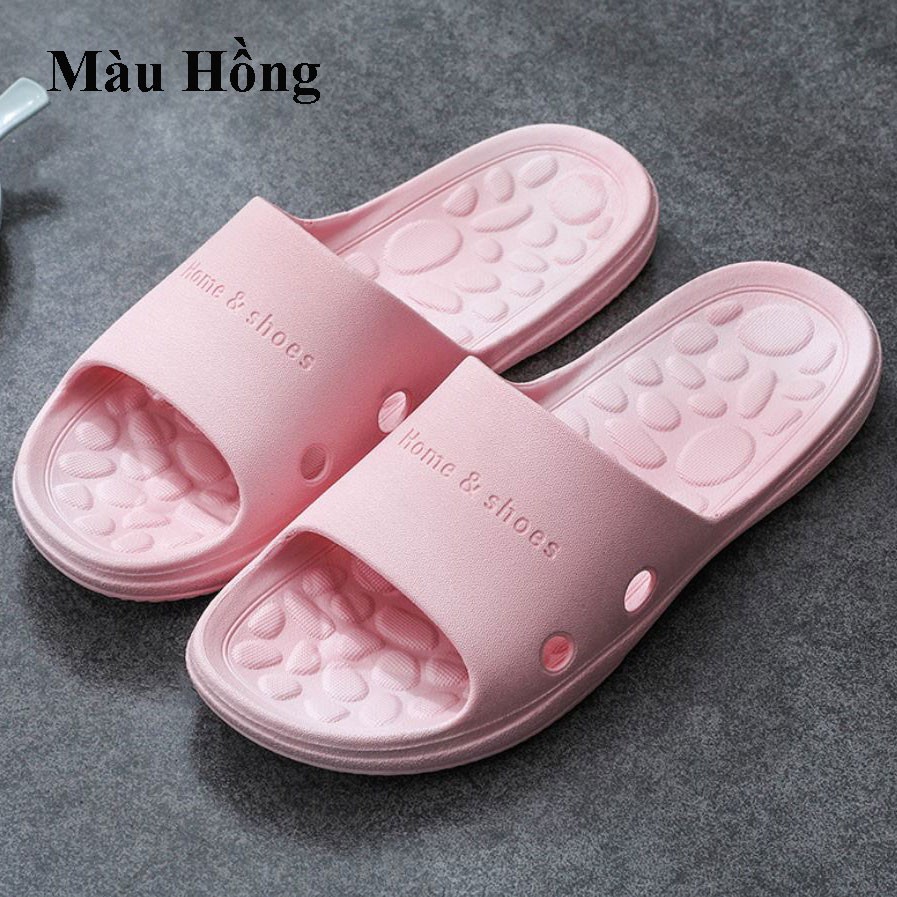 DÉP CAO SU HOME &amp; SHOE, ĐẶC CHẮC NGUYÊN KHỐI, ĐẾ BÁM SÀN CỰC TỐT