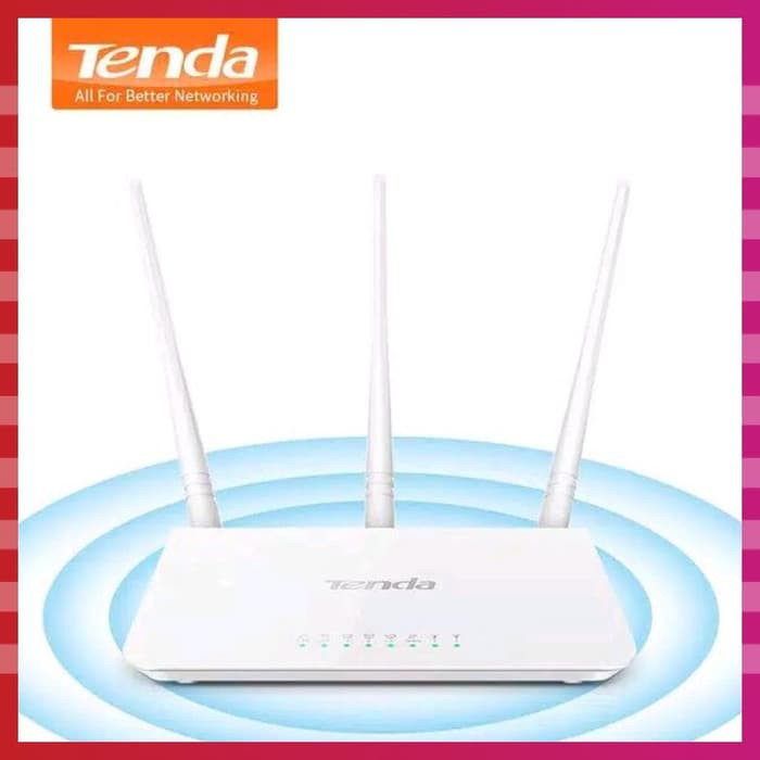 TENDA Ăng ten lều cắm trại không dây F3 N300 3