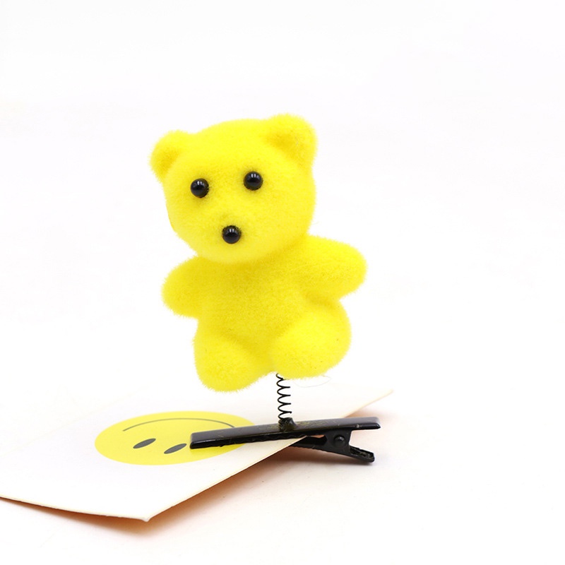 Kẹp tóc trang trí thú bông dễ thương cho nữ