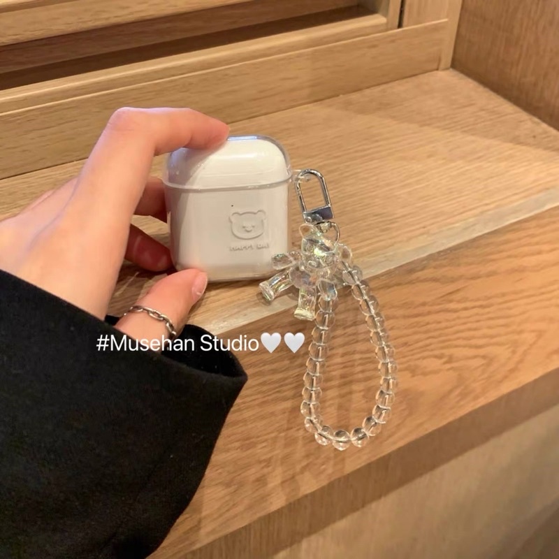 Vỏ case bảo vệ bao đựng tai nghe airpods 1 2 - Ốp airpods chống va đập, trong suốt in hình