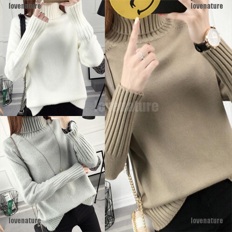Áo sweater cổ lọ ấm áp trẻ trung cho nữ | BigBuy360 - bigbuy360.vn