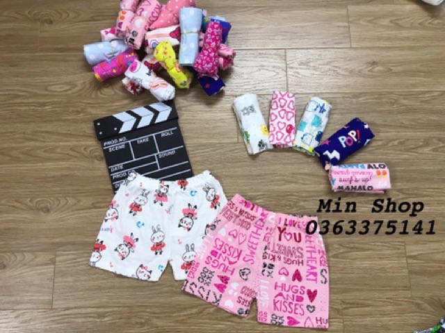 Set 10 quần cotton xuất dư