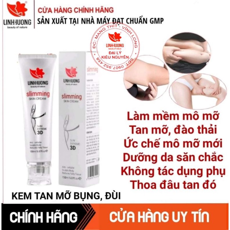 Kem Tan Mỡ  Linh Hương 3D