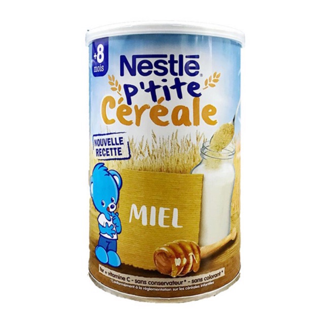 Bột pha sữa Nestle 8M+ vị mật ong 400g - bột lắc sữa Nestle