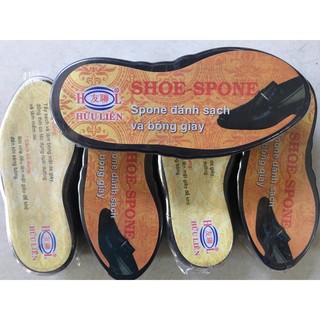 Xi Bọt Biển Đánh Bóng Giày (Shoe Polish Sponge)  ==> Combo 5 Sản Phẩm