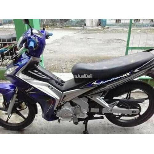 Miếng Dán Trang Trí Xe Yamaha Jupiter Mx 2007 Màu Đen / Xanh Dương