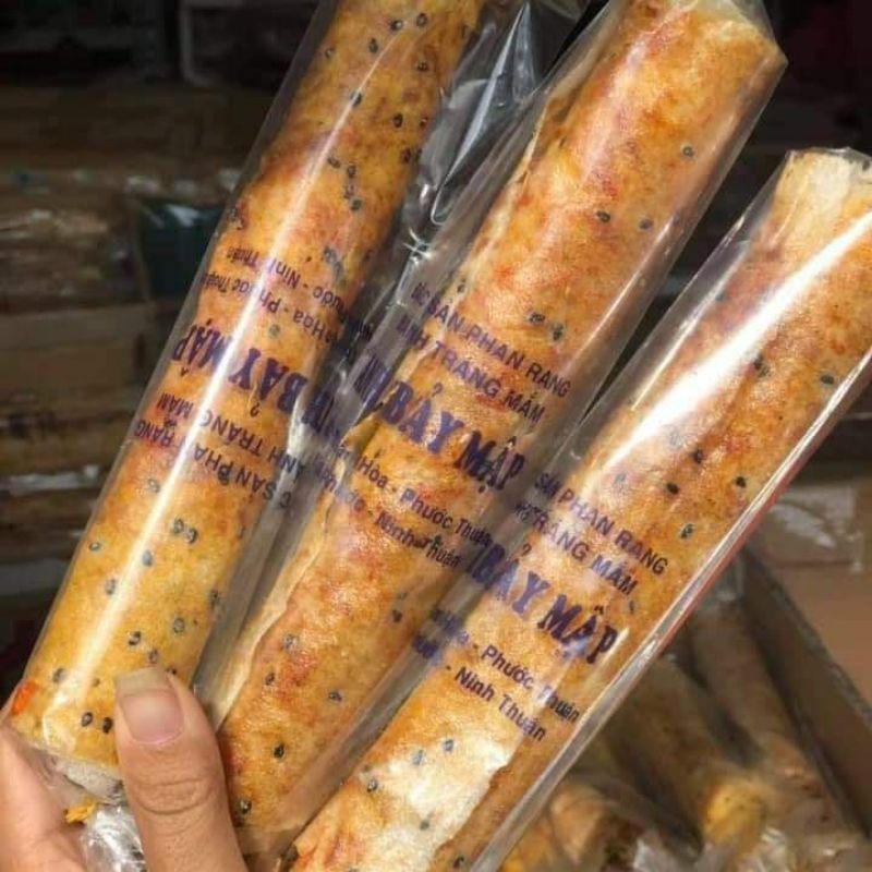 [Mã 77FMCGSALE1 giảm 10% đơn 250K] Combo 10c bánh tráng Anh Bảy Mập - bánh nướng mắm ruốc chà bông | BigBuy360 - bigbuy360.vn