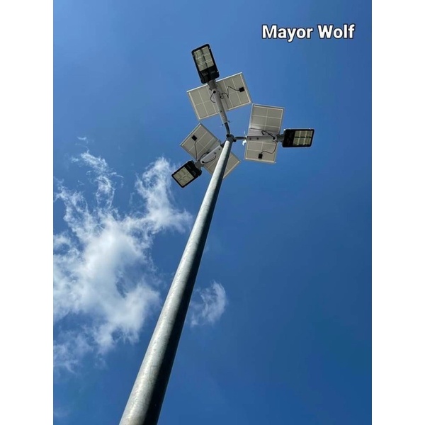 😍 Đèn đường năng lượng mặt trời chính hãng  MAYOR WOLF
