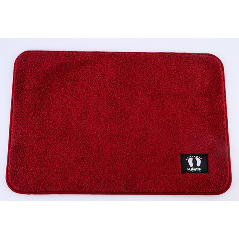 Thảm lau chân, chùi chân vải nỉ chống trơn trượt, thấm hút tốt (40 x 60)