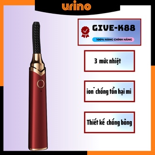 Máy uốn mi nhiệt 3 nấc nhiệt độ GIVE , uốn cong mi tức thì..chăm sóc da mắt...thay cho masscara
