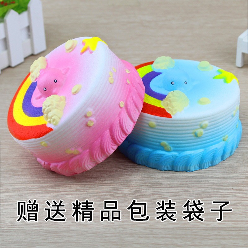  Squishy Dẻo Hình Bánh Kem Cầu Vồng Dễ Thương  B148_T