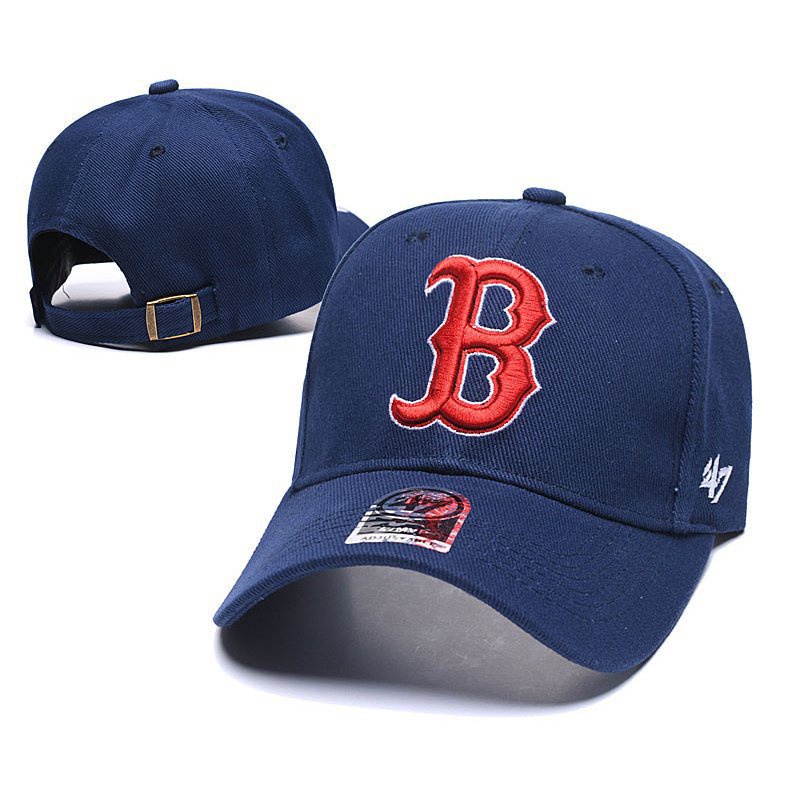 Mlb Mũ Lưỡi Trai Thêu logo Boston Red Sox t4be aHyq Thời Trang Dùng Làm Quà Tặng