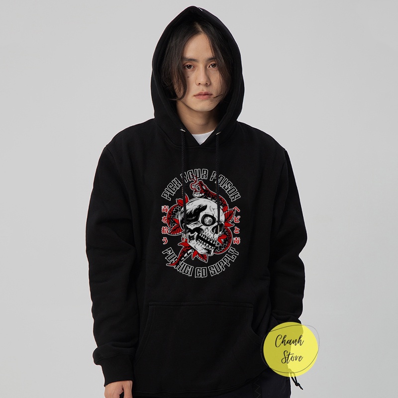 Áo Hoodie Form Rộng Oversize Unisex Pick Your Poision