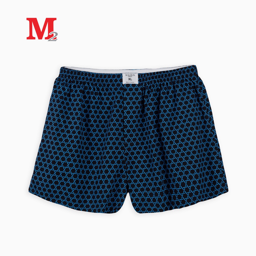 Quần đùi nam thun cotton mặc nhà Walrus M0200181 Thời trang M2 | BigBuy360 - bigbuy360.vn