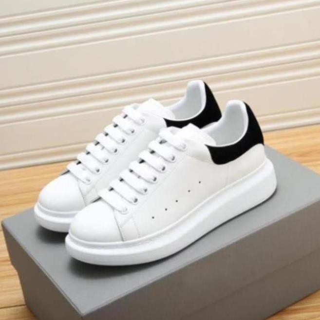 Xả hàng Giày Sneaker MC Queen cao cấp hàng 11 Gót Nhung Dây Lụa Cao Cấp Full Box | BigBuy360 - bigbuy360.vn