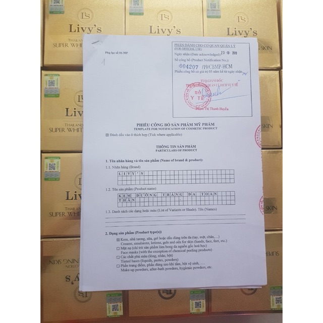 Kem dưỡng trắng da body Livy chính hãng | BigBuy360 - bigbuy360.vn