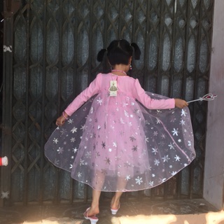 Đầm Elsa Bé Gái