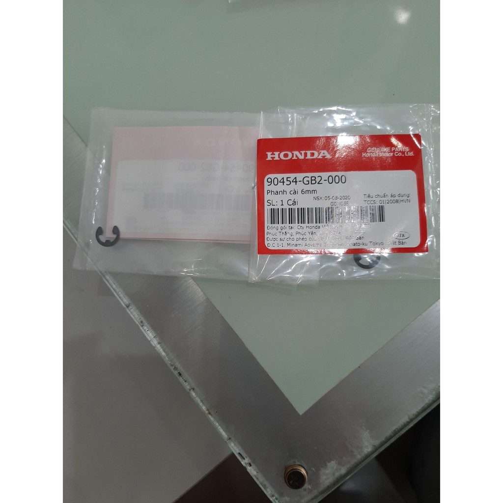 móng ngựa phanh cài 7mm 6mm ba búa chính hiệu honda