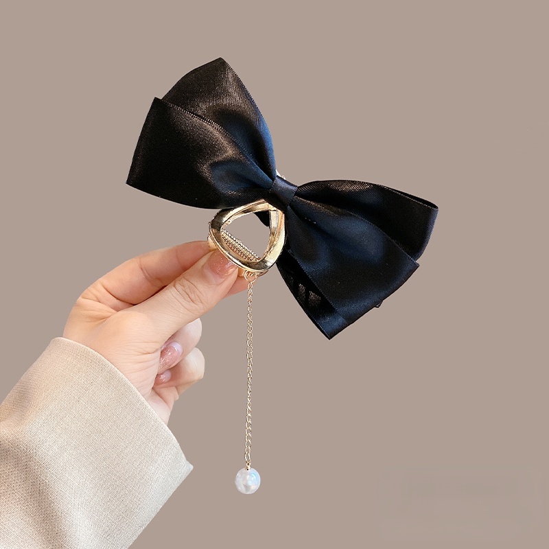 Kẹp Tóc Hình Nơ Phối Tua Rua Thời Trang 2022