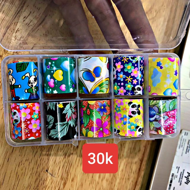 Fol hoa dán móng 30k