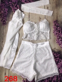 Set bộ ren 3 món