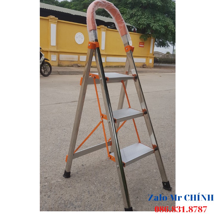 [ Free Ship ] Thang ghế gia đình NDI-03 - 3 bậc. Chiều cao sử dụng : 73 cm tính từ mặt đất [ GỌI LÀ CÓ ] [ SẴN HÀN