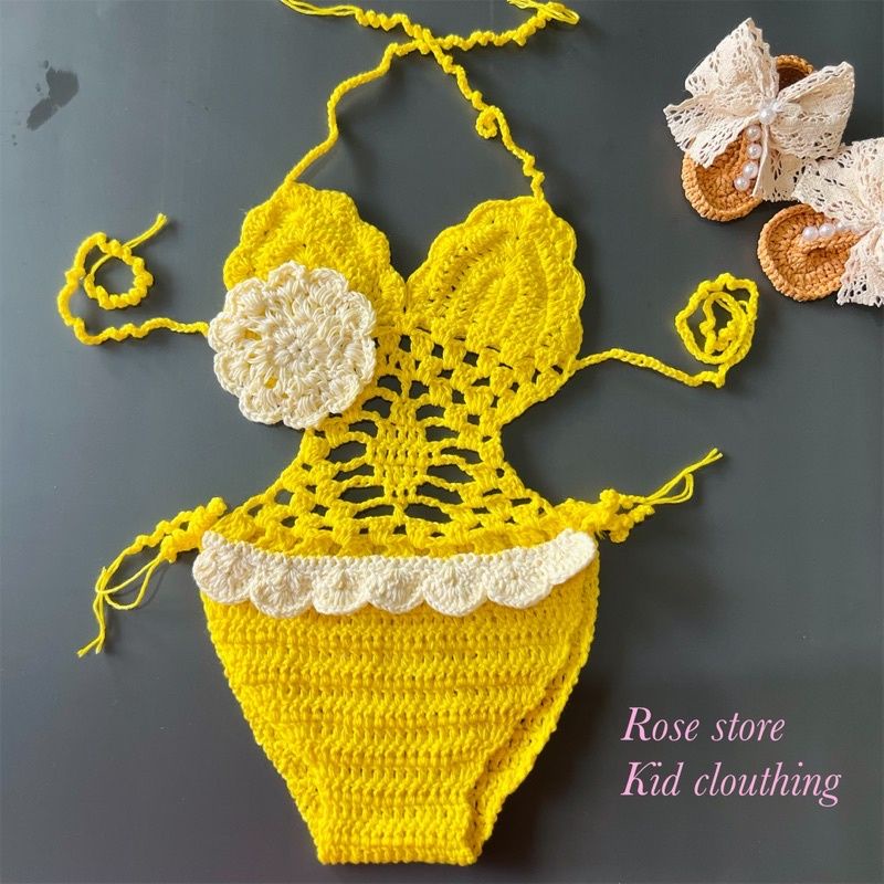 bikini liền thân cho bé đi biển, đi bơi, từ 3-19kg