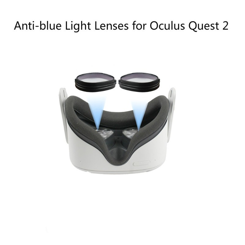 1 Cặp Khung Mắt Kính Oculus Quest 2 Vr Chống Ánh Sáng Xanh