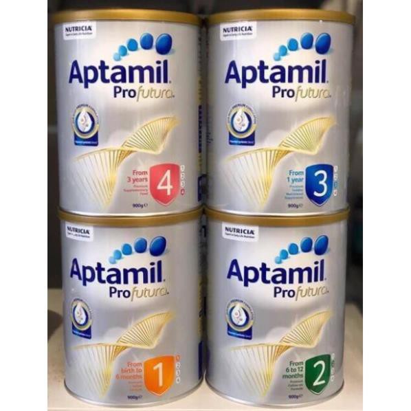[Date 2022] Sữa Aptamil Profutura úc số 1-2-3-4 900g (mẫu mới)