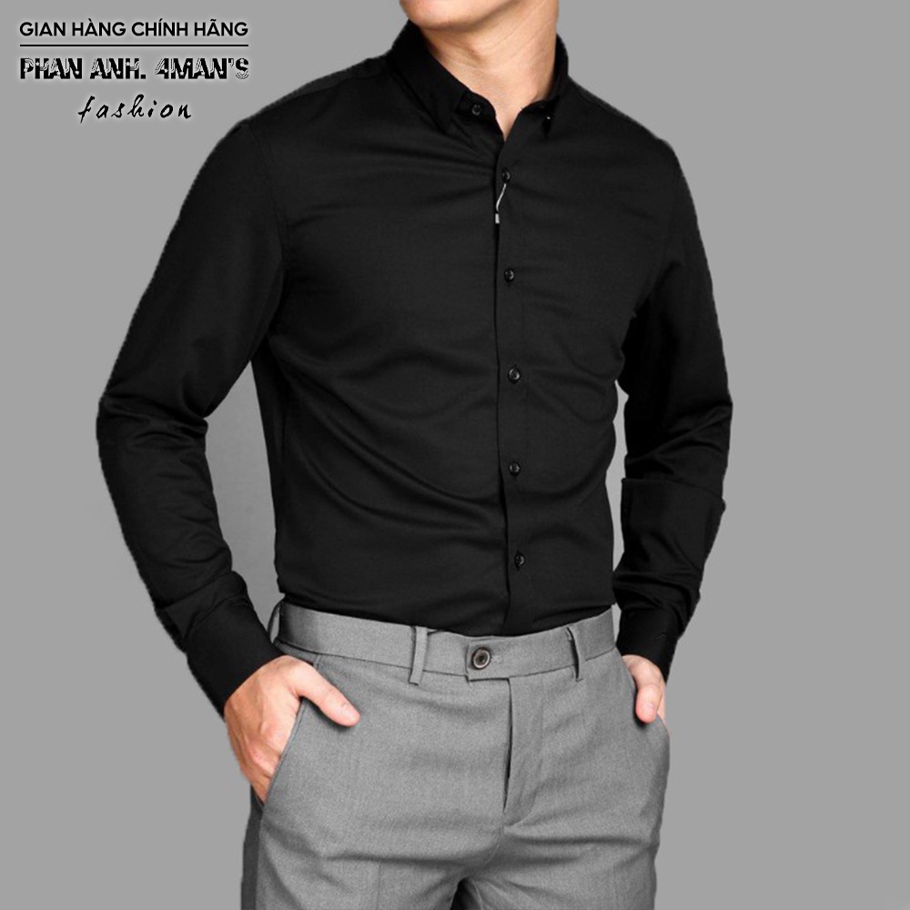 Áo sơ mi nam dài tay Phananh.4mans nhiều màu tặng kèm hộp cao cấp 4ML-SM5589