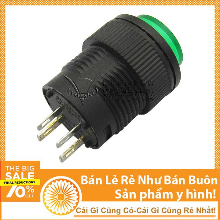 Nút Nhấn Đề 4 Nhấn Nhả 4 Chân 3A 125V 1.5A 250V