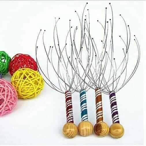 Cây Mát Xa Da Đầu Chất Liệu Thép Không Gỉ - chika