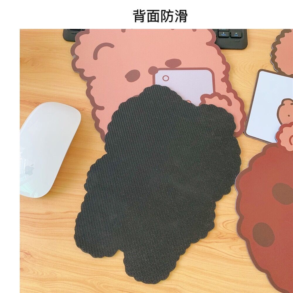 Tấm lót chuột thiết kế hình gấu / chuột hoạt hình dễ thương | BigBuy360 - bigbuy360.vn