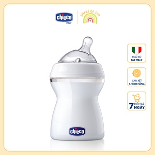 Bình sữa núm nghiêng Pisa Chicco Natural Feeling 2M+ 250ml