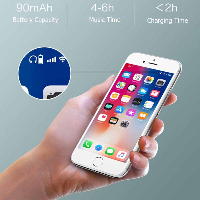 Bluetooth Stereo Wireless Earphone Ear Hook Painless Earbuds Sport Headphones